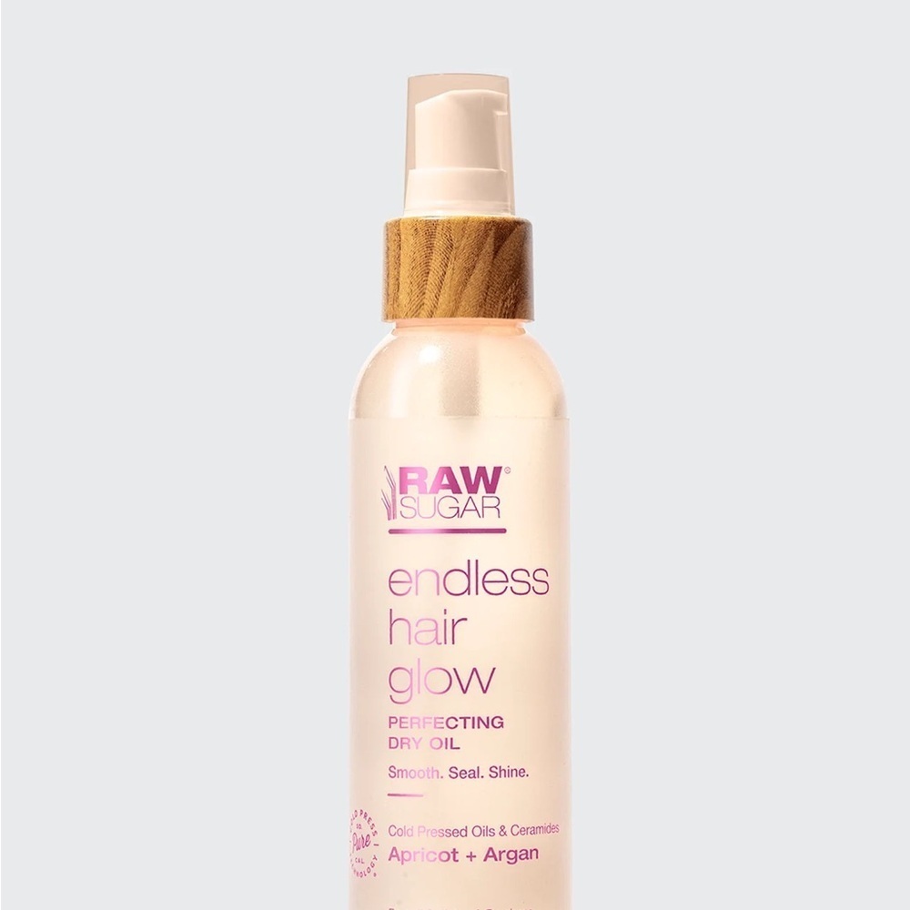 Raw Sugar Endless Hair Glow Perfecting Dry Oil with Apricot and Argan oils